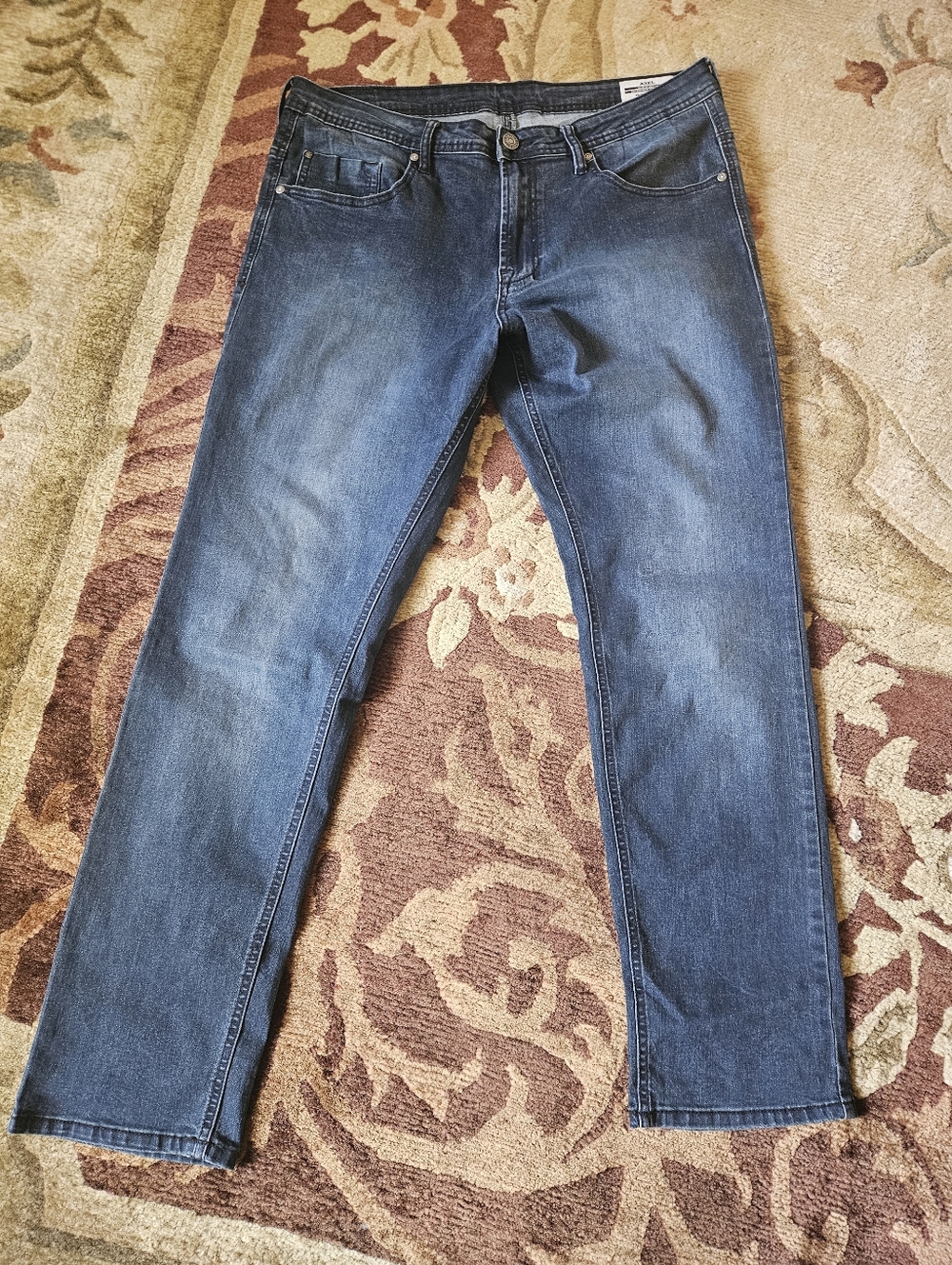 AXEL Men's Dark Blue Slim Jeans